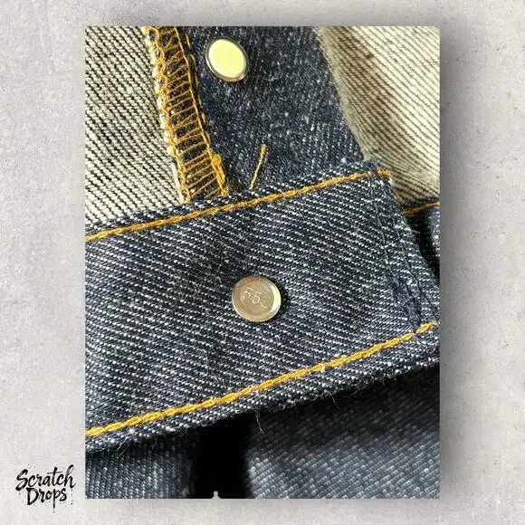 Vintage Levi’s 501xx Shrink-to-Fit Jeans USA Made W58 L34 501 Tag Deadstock NWT